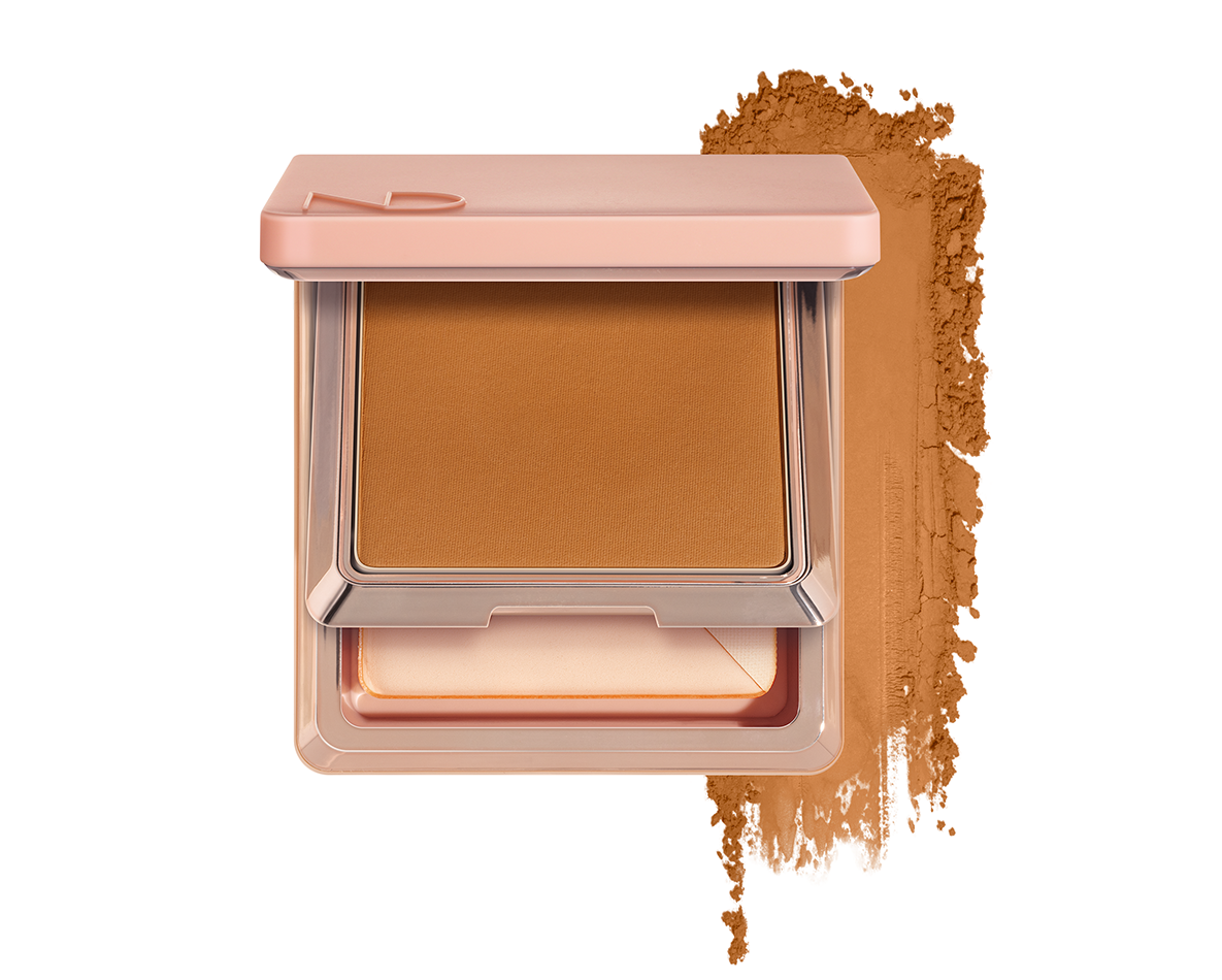 HY-GLAM POWDER FOUNDATION - מייקאפ פודרה היי-גלאם פאודר פאונדיישן -  NY12-Dark-Neutral